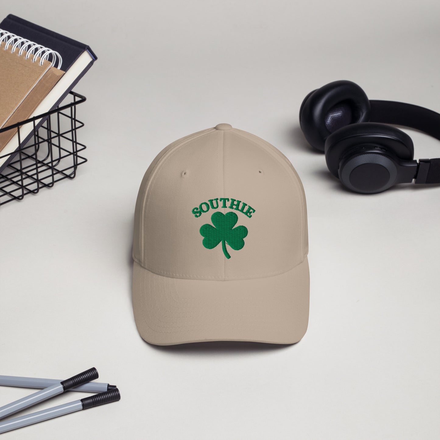 Southie Shamrock Structured Twill Cap