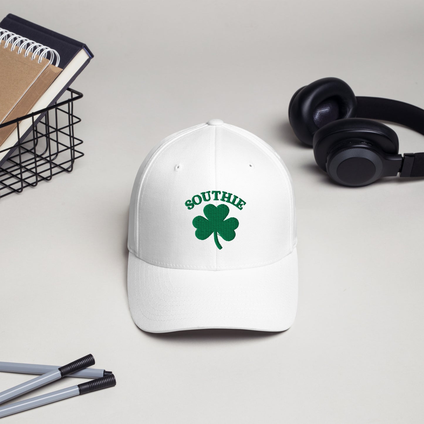 Southie Shamrock Structured Twill Cap