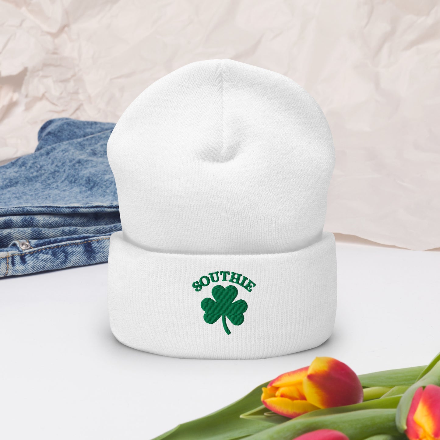 Southie Shamrock Beanie π