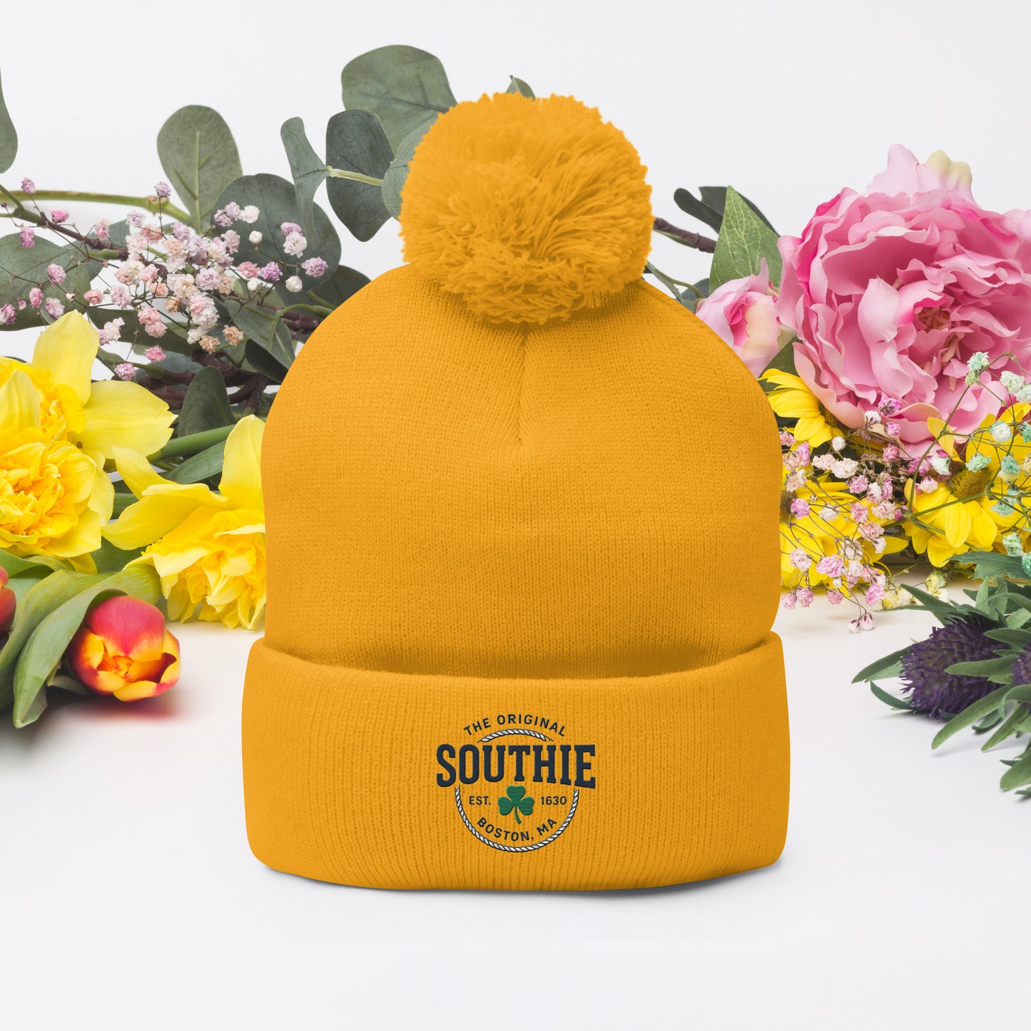 Southie Pride Pom-Pom Beanie | The Original Southie