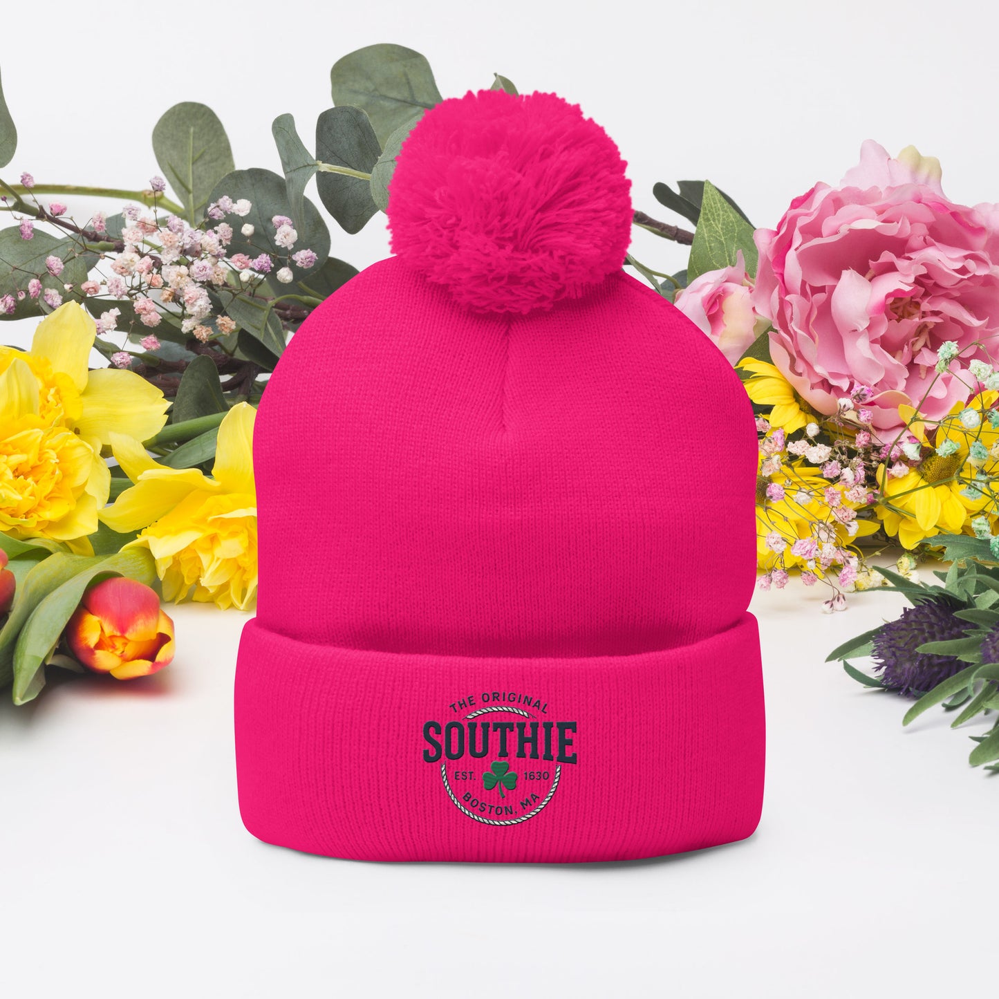Southie Pride Pom-Pom Beanie | The Original Southie