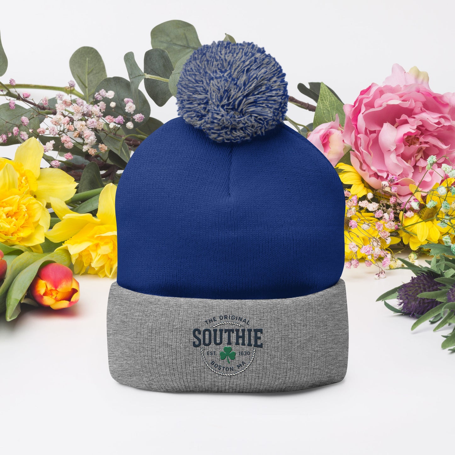 Southie Pride Pom-Pom Beanie | The Original Southie