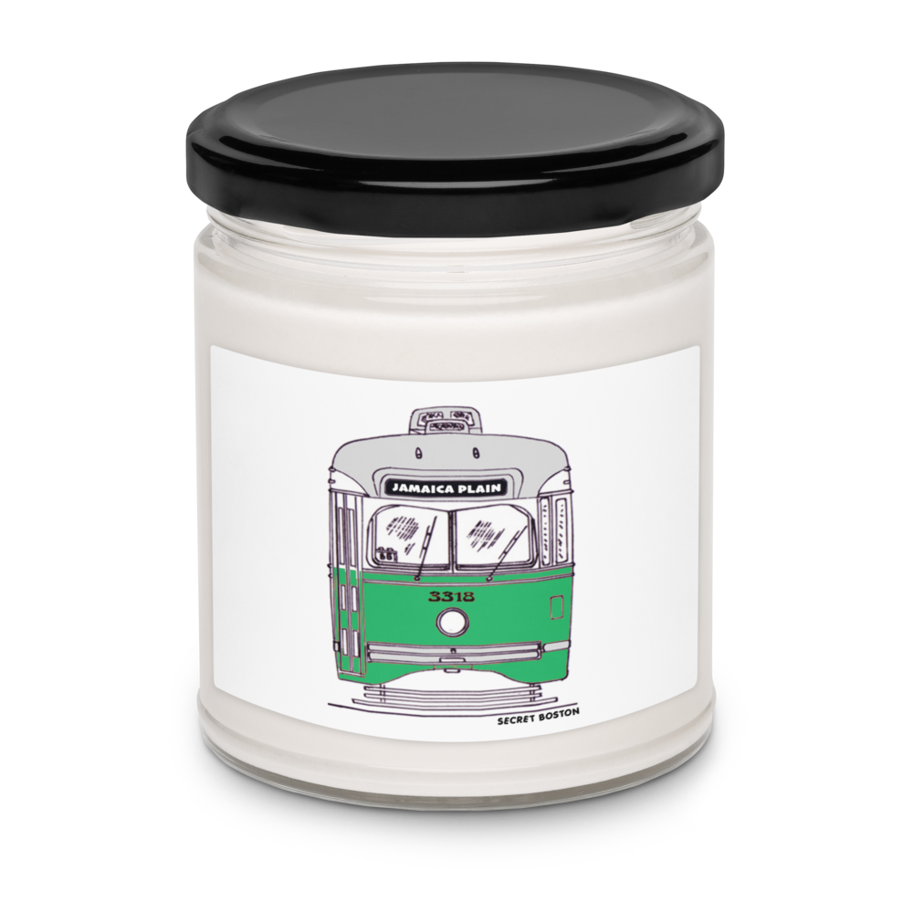 Jamaica Plain Trolley Nostalgia Candle