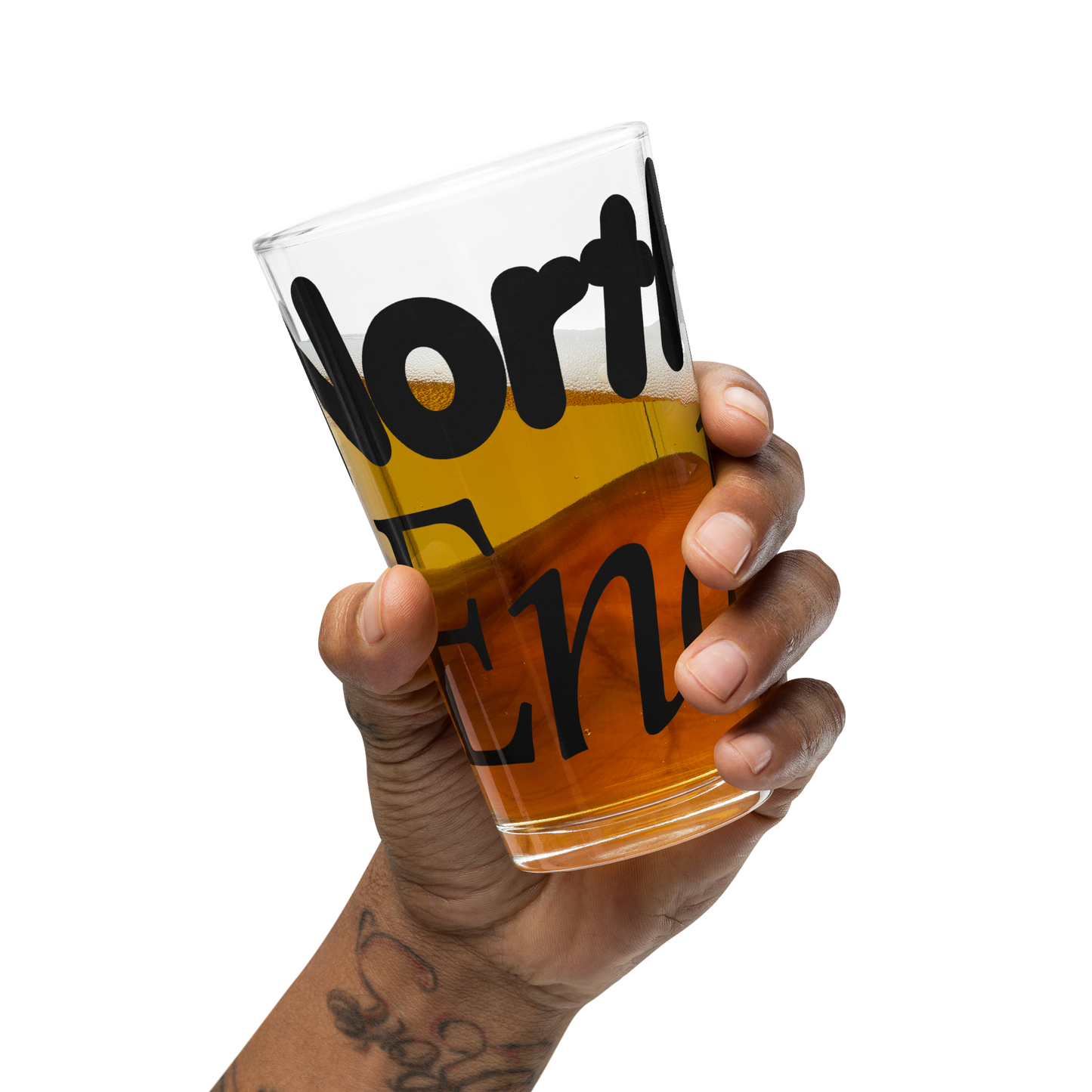 North End Pint Glass