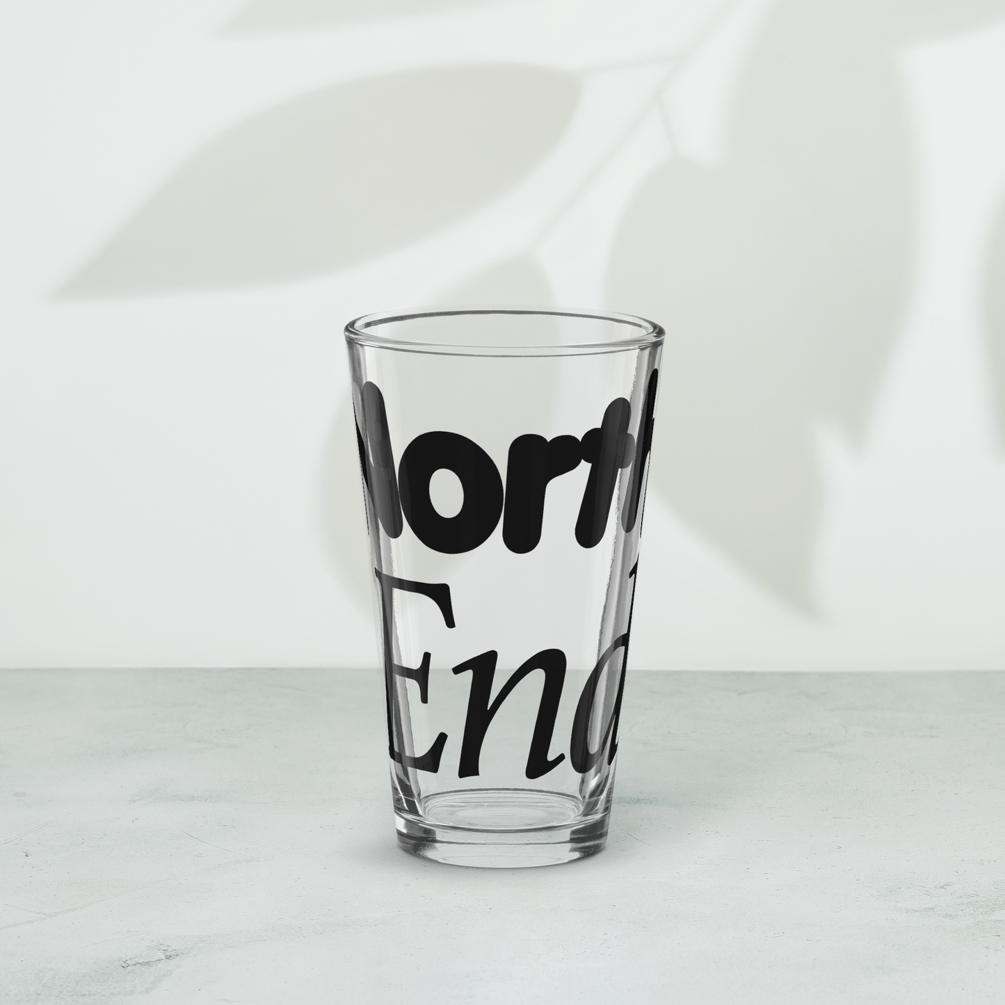 North End Pint Glass