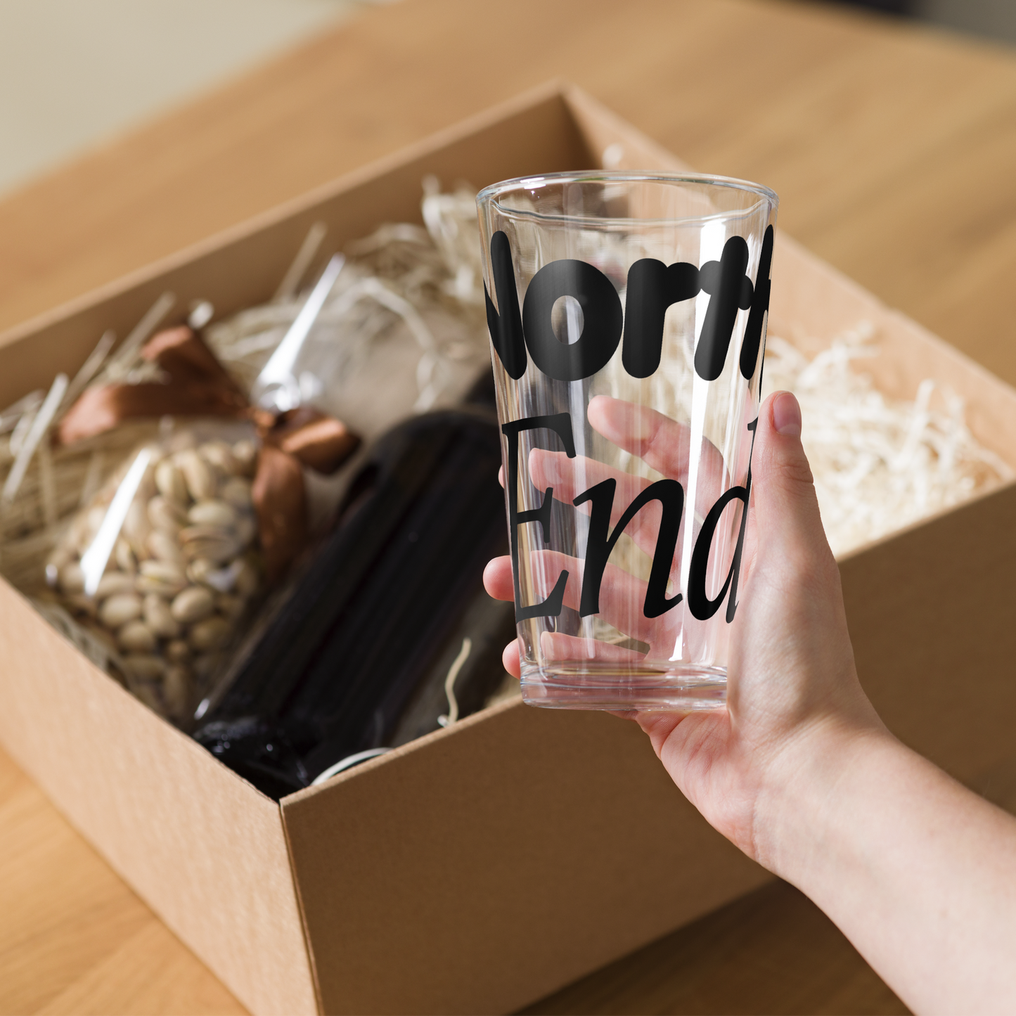 North End Pint Glass