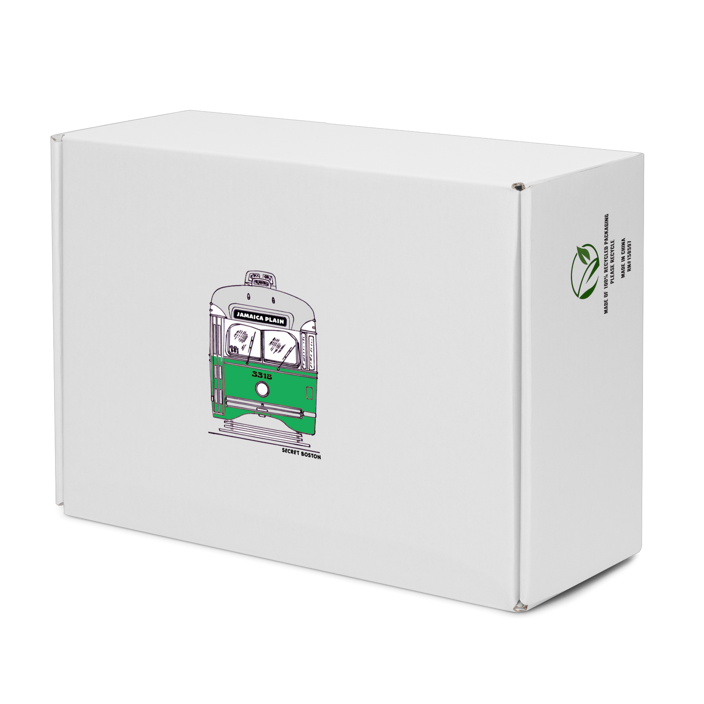 Boston Green Line Trolley High Tops – Streetcar Style Edition