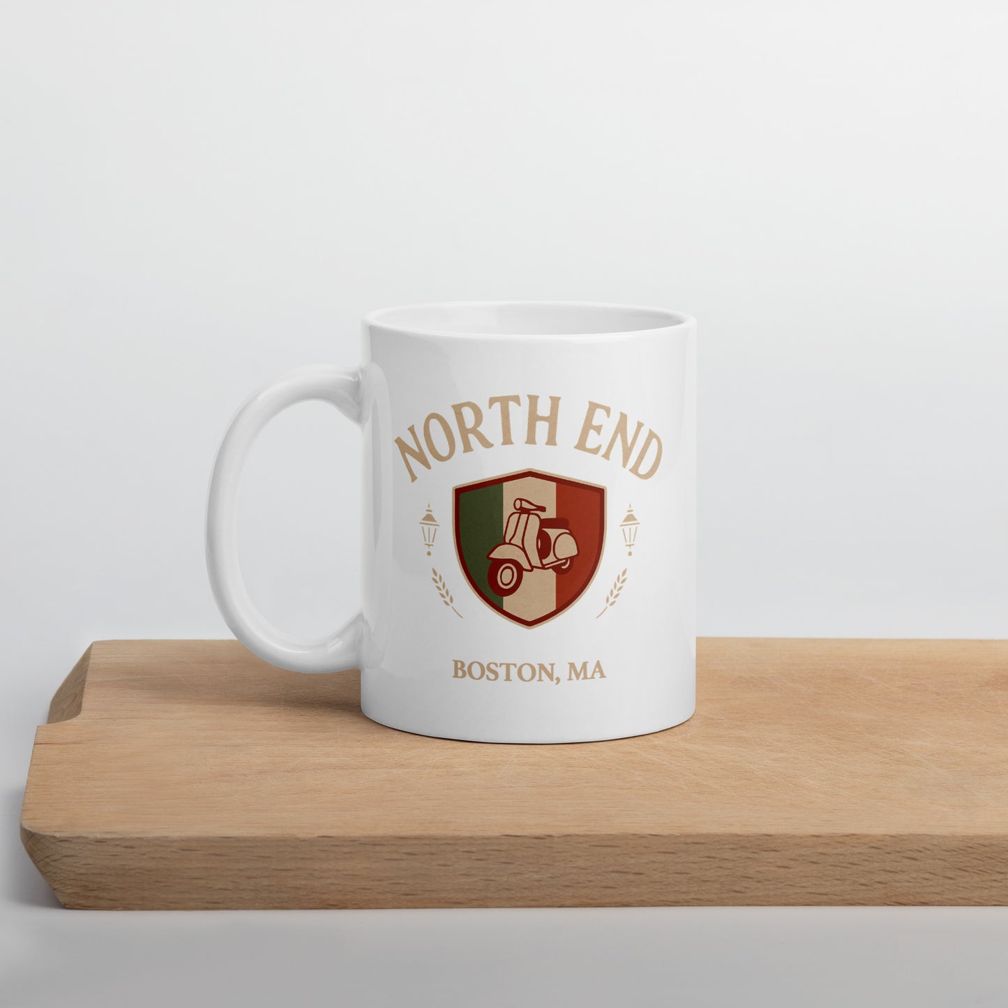 North End Boston Mug – Classic Neighborhood Collection