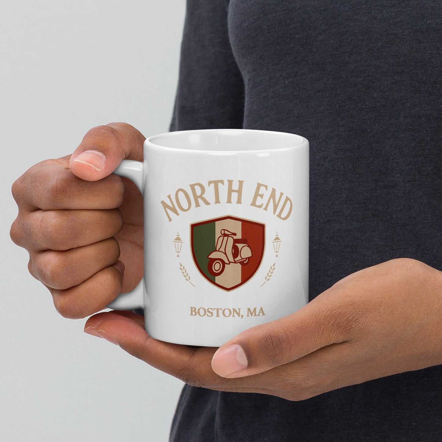 North End Boston Mug – Classic Neighborhood Collection