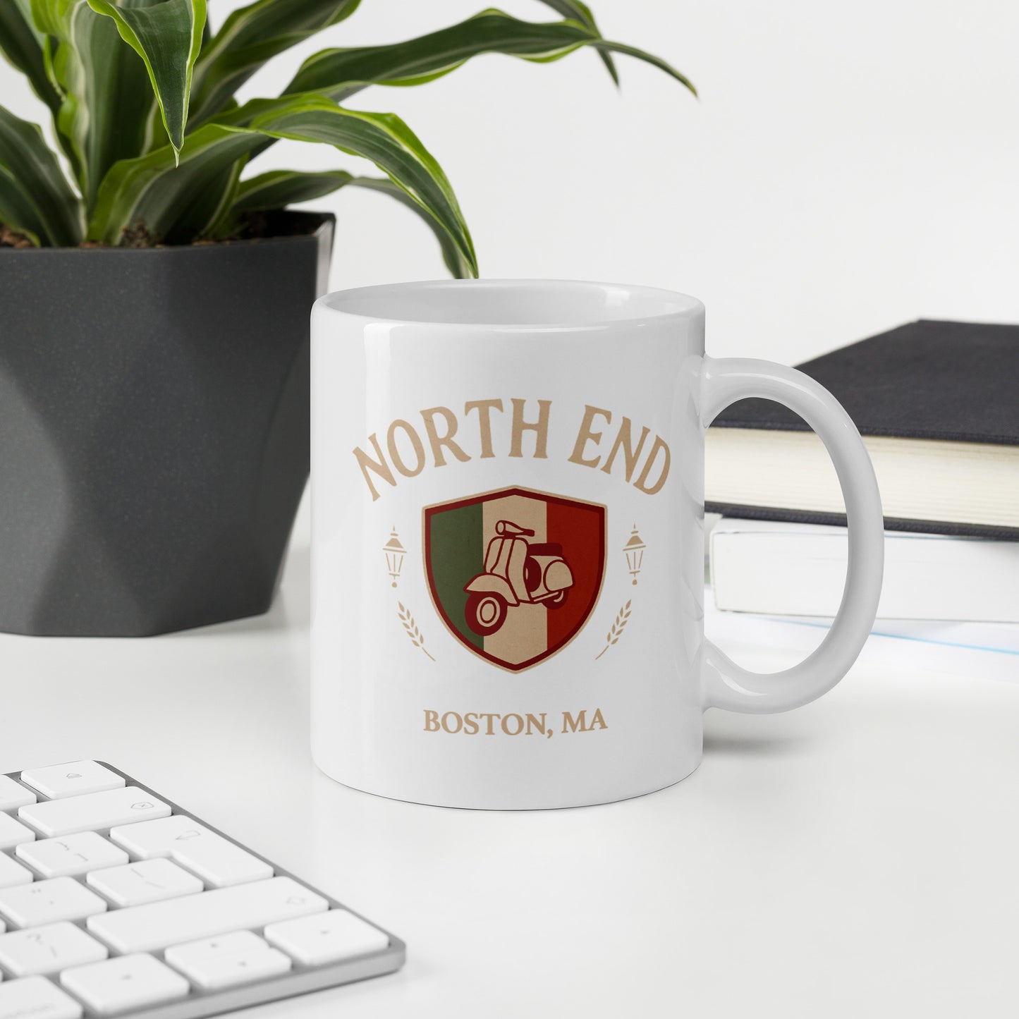 North End Boston Mug – Classic Neighborhood Collection
