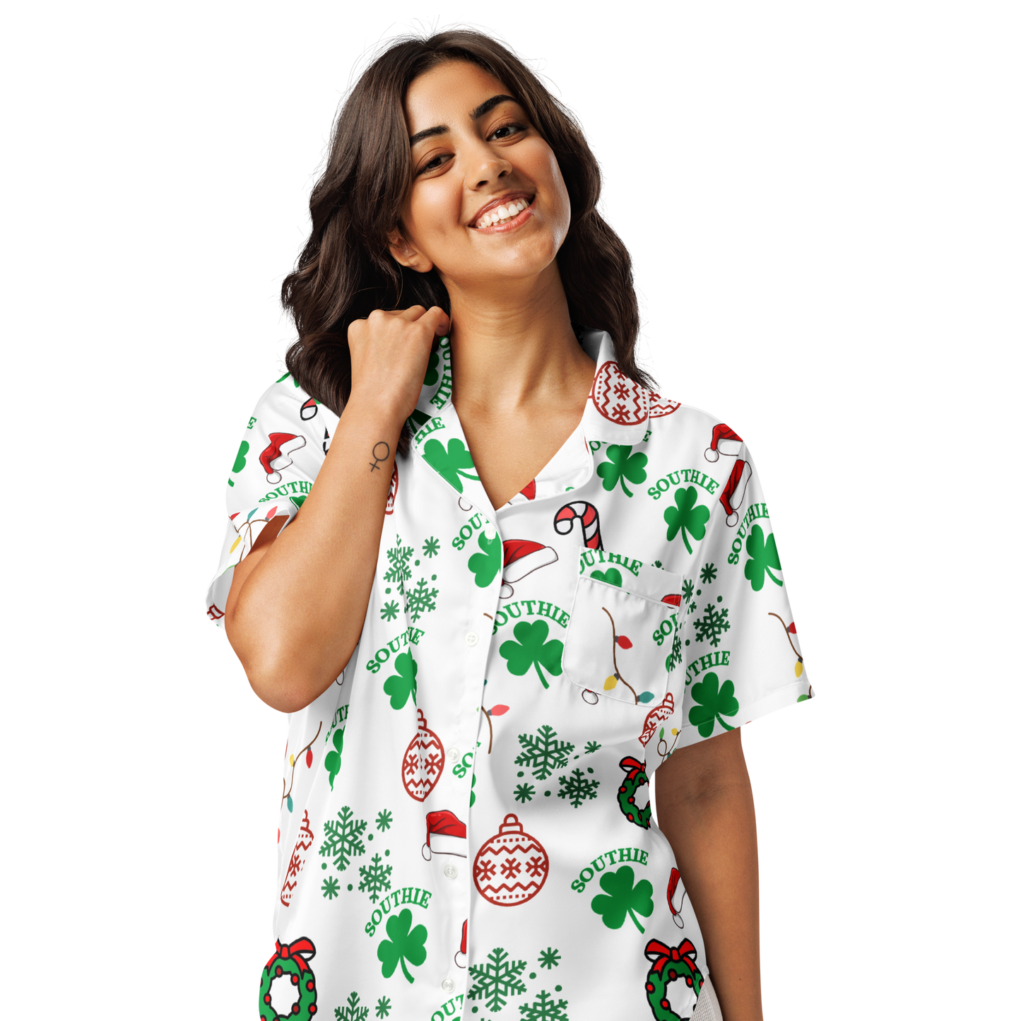 Southie Holiday Pajama Top