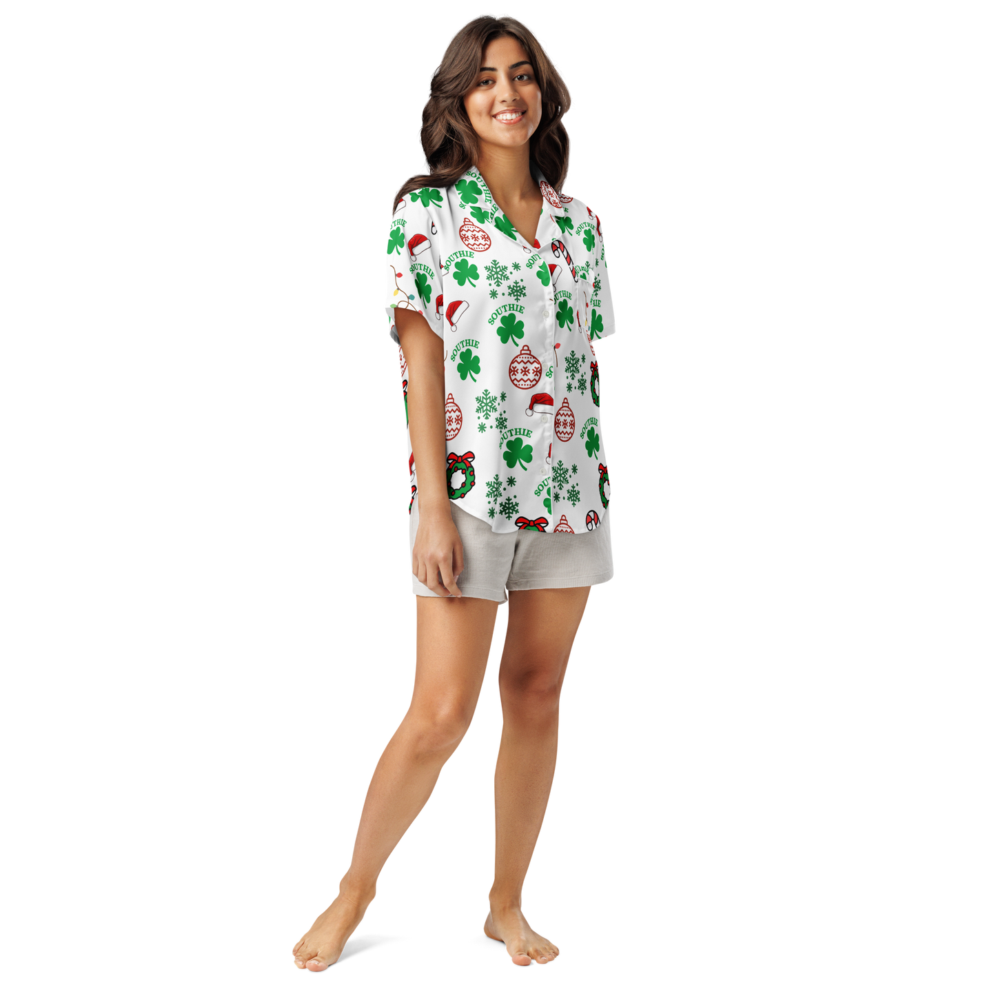 Southie Holiday Pajama Top