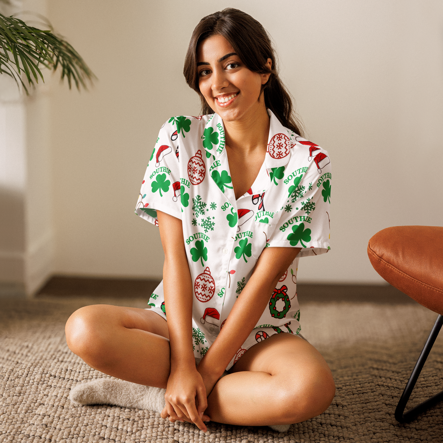 Southie Holiday Pajama Top