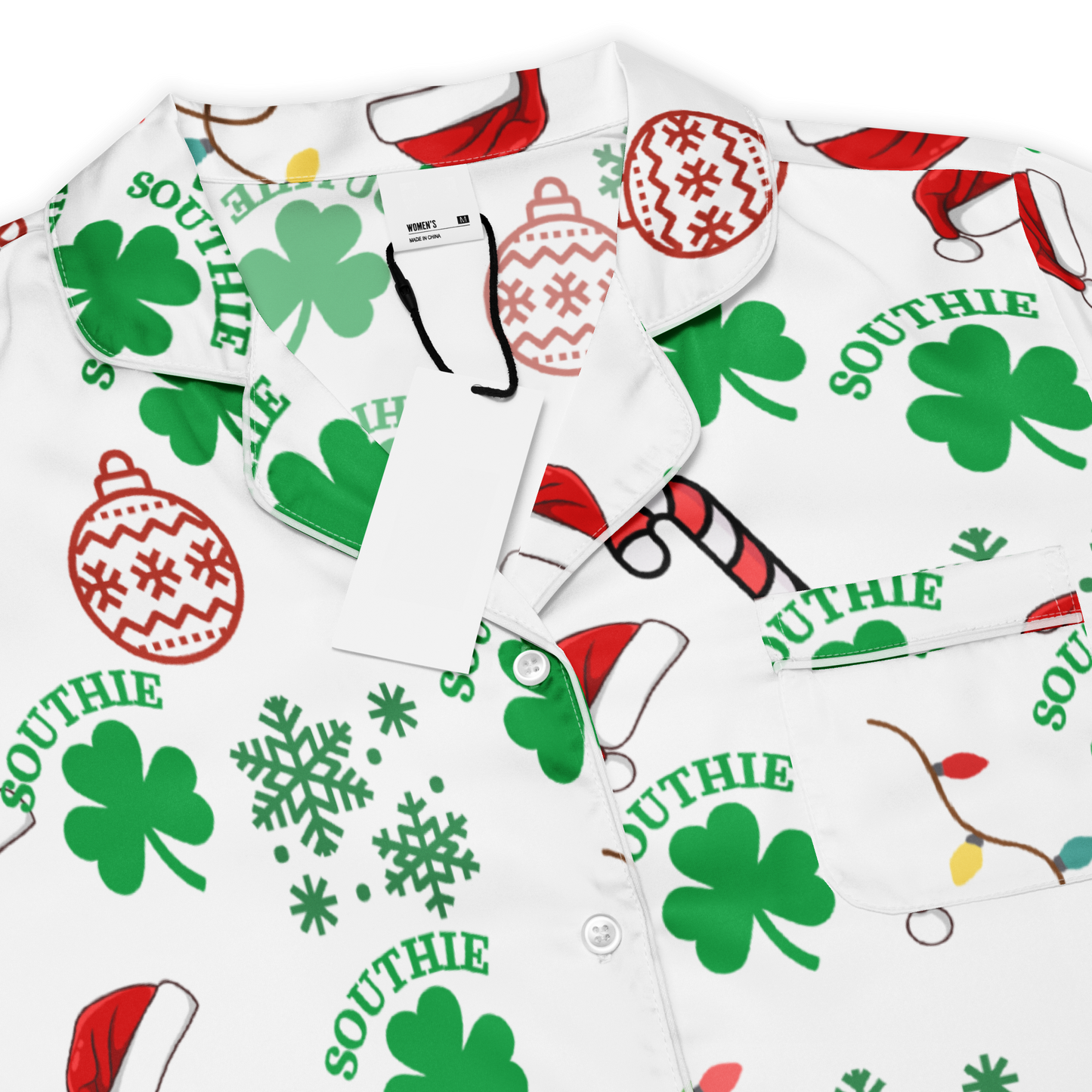 Southie Holiday Pajama Top
