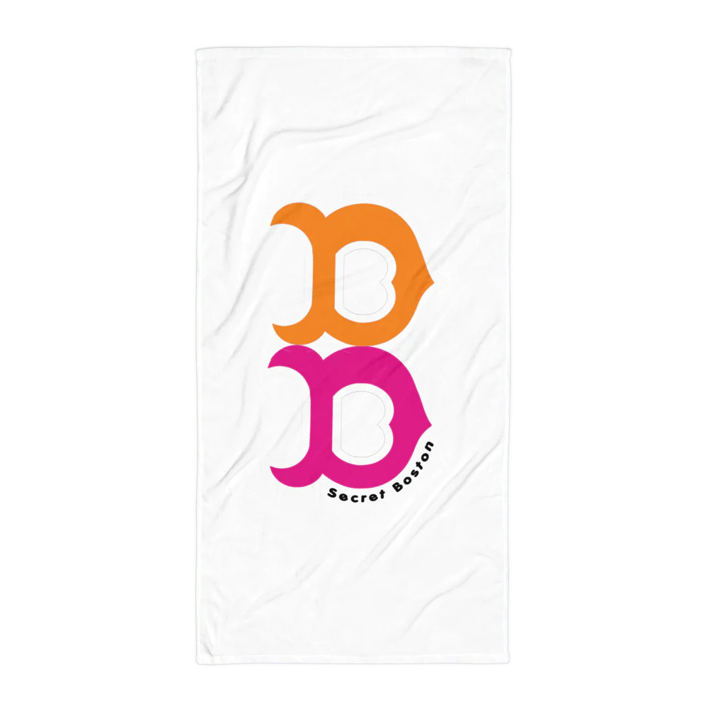 Boston B Beach Towel