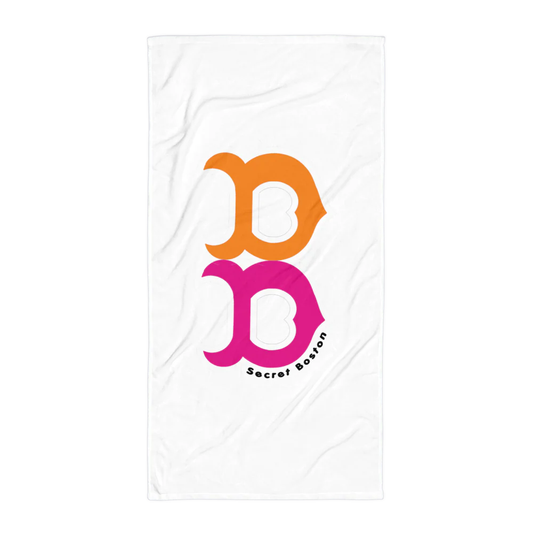 Boston B Beach Towel