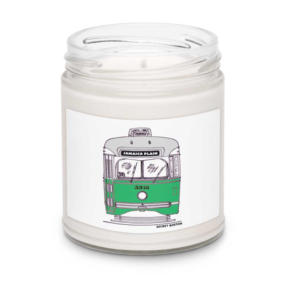 Jamaica Plain Trolley Nostalgia Candle