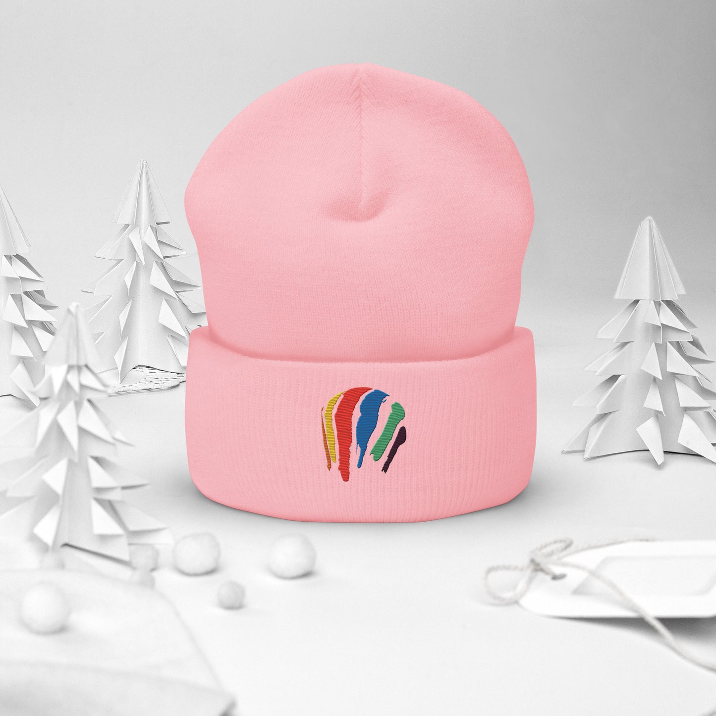 Dot Swash Cuffed Beanie | Boston Gas Tank Edition