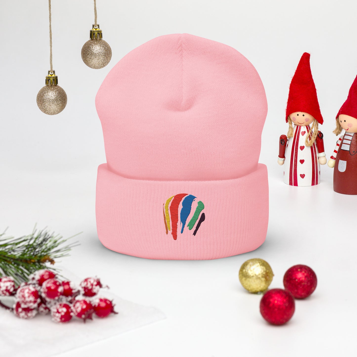 Dot Swash Cuffed Beanie | Boston Gas Tank Edition