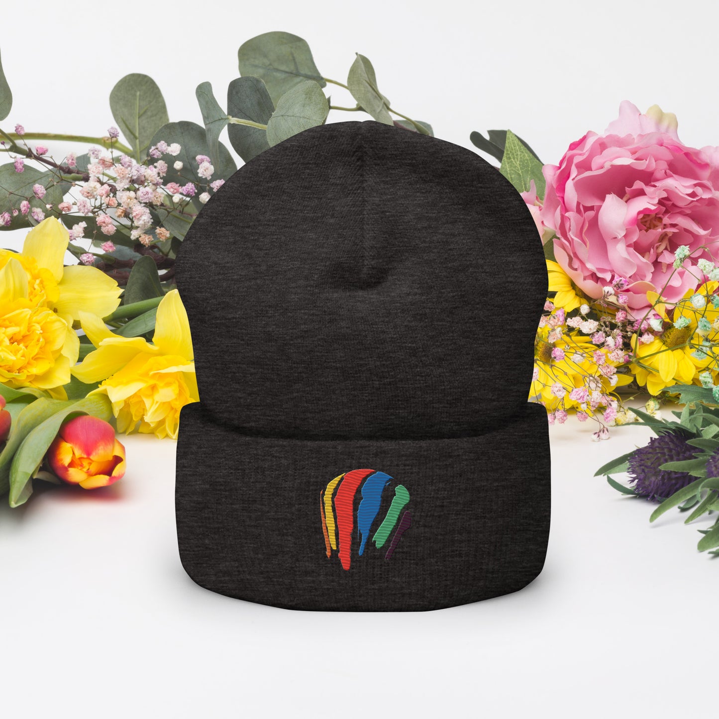 Dot Swash Cuffed Beanie | Boston Gas Tank Edition