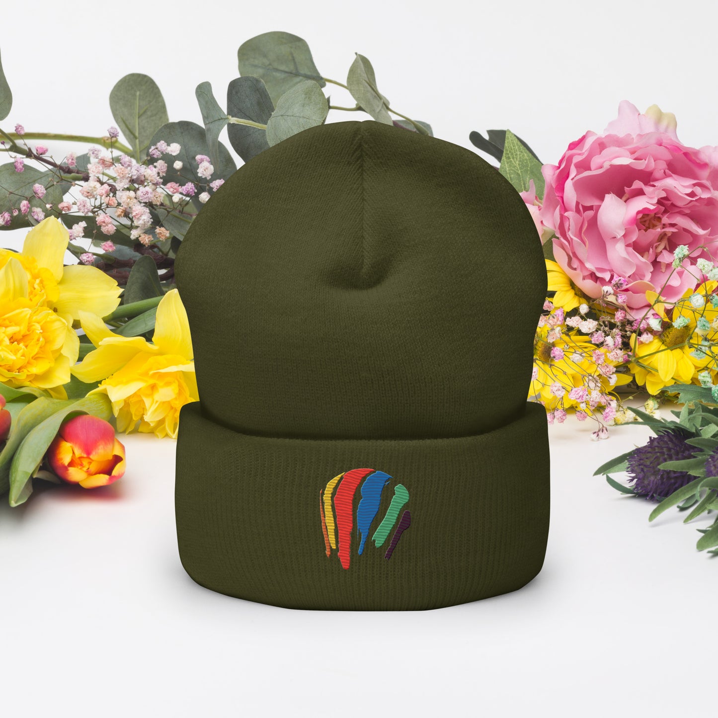 Dot Swash Cuffed Beanie | Boston Gas Tank Edition
