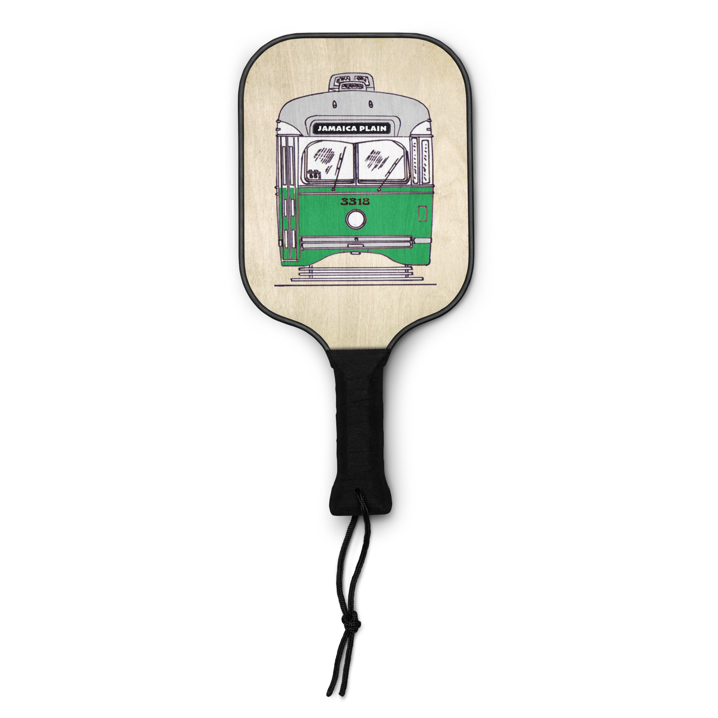 Jamaica Plain Trolley Pickleball Paddle Set