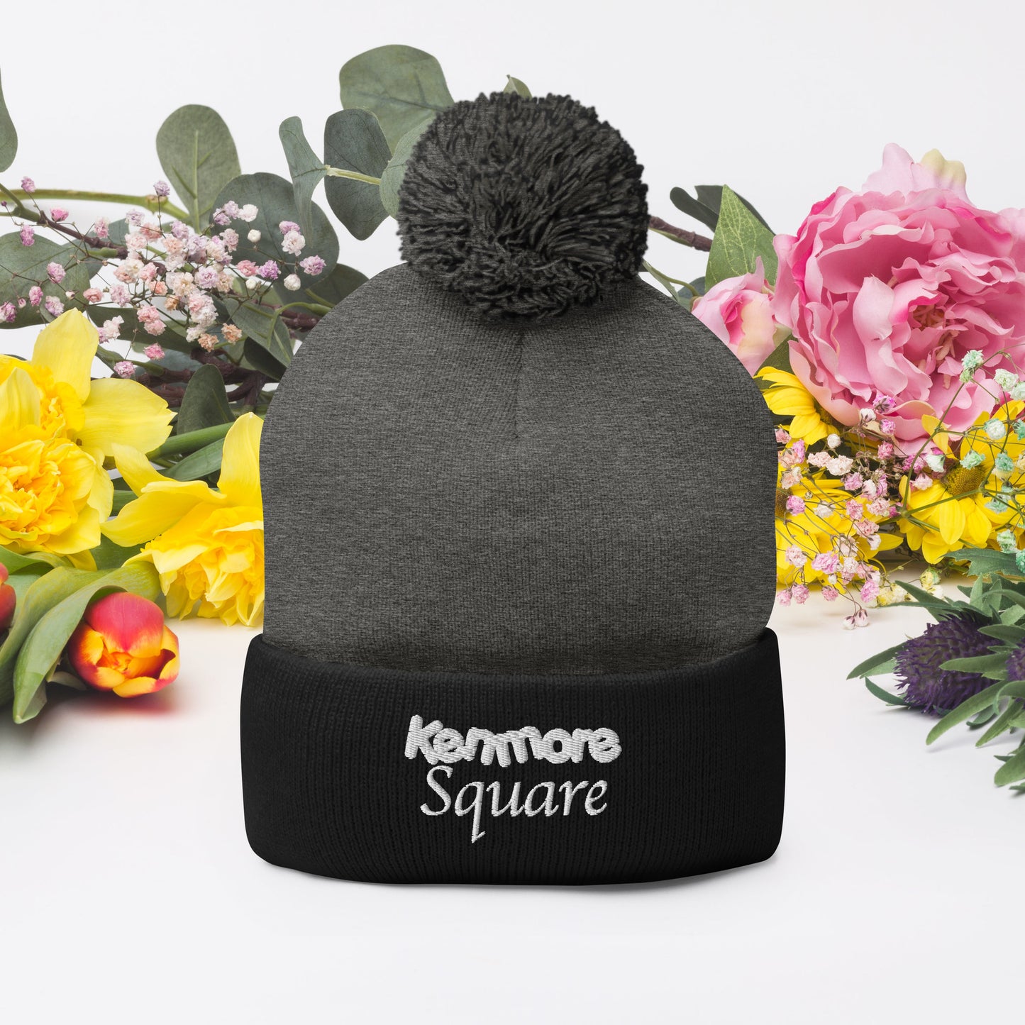 Kenmore Square Pom-Pom Beanie | Boston Winter Collection